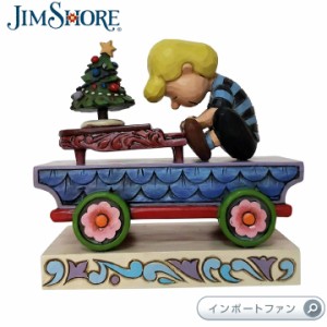 ジムショア シュローダー ツリー クリスマス ピアノ 列車 ピーナッツ スヌーピー 6003028 Schroeder Train Snoopy Peanuts Jim Shore □