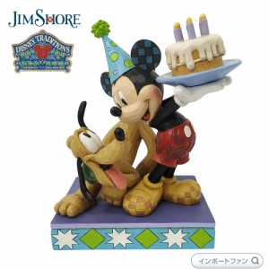 ジムショア ミッキー プルート バースデー 誕生日 ケーキ お祝い ディズニー 6007058 Santa Stitch Wrapping Present Disney Traditions 