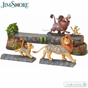 ジムショア シンバ ＆ ティモン ＆ プンバァ ライオンキング ディズニートラディション 置物 4057955 Jim Shore Disney Tradition Simba 
