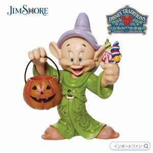 ジムショア ドーピー ハロウィン  パンプキン 白雪姫 7人の小人 ディズニー 6008988 Dopey Halloween with Pumpkin JimShore 