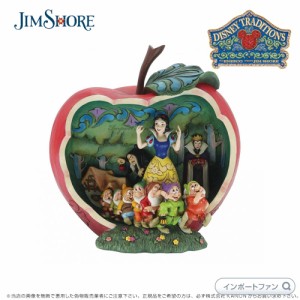 ジムショア 白雪姫 アップル シーン ディズニー 6010881 Snow White Apple Scene JimShore □