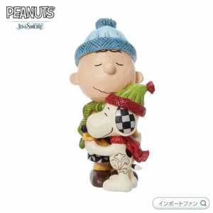 ジムショア スヌーピー＆チャーリーブラウン ハグ クリスマス  ピーナッツ 6013043 Snoopy & Charlie Brown Hugging JimShore 