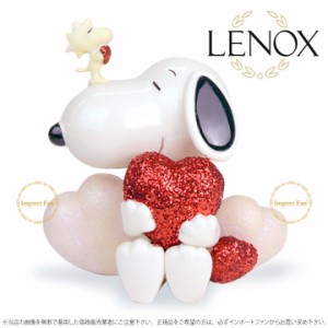 レノックス スヌーピー 愛 ハート 846712a LENOX SNOOPYs Love □