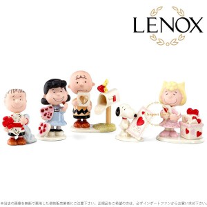 レノックス スヌーピー バレンタインデー 5点セット 847761a LENOX PEANUTS SNOOPY 5 piece Valentines Day □