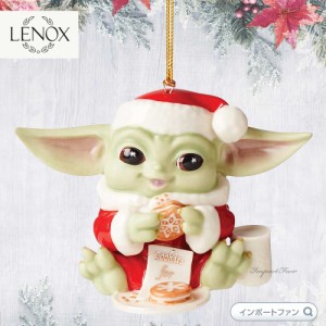 LENOX レノックス スターウォーズ ベビー・ヨーダ オーナメント ザ・チャイルド Disney Star Wars Personalized Grogu Ornament 894174 