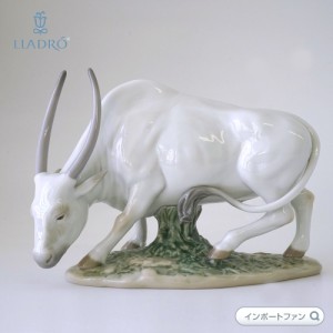 リヤドロ 牛 01008369 LLADRO The Ox 台座付 □