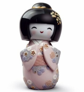 リヤドロ こけし KOKESHI 1 PINK 01008708 LLADRO