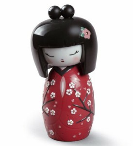 リヤドロ こけし KOKESHI 2 RED 01008709 LLADRO