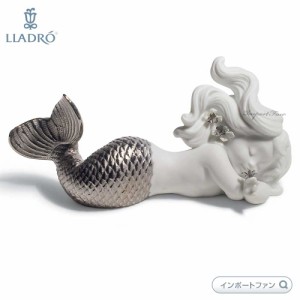 リヤドロ 夢見るマーメイド シルバー リデコ 01008546 LLADRO DAY DREAMING AT SEA SILVER RE DECO □