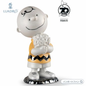 リヤドロ チャーリー ブラウン スヌーピー ピーナッツ 01009491 生誕70周年記念作品 LLADRO Charlie Brown PEANUTS □