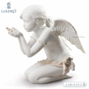 リヤドロ 天使の息 花びら 置物 01009223 LLADRO A Fantasy Breath Angel ギフト プレゼント □