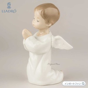 リヤドロ 可愛いお祈り 天使 エンジェル 置物 01004538 LLADRO Angel Praying ギフト プレゼント □