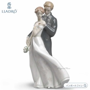 リヤドロ 幸せのはじまり 結婚式 ブライダル 結婚祝い 置物 01008123  LLADRO Everlasting Love ギフト プレゼント