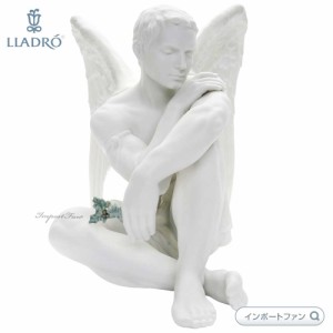 リヤドロ 守護天使 エンジェル オリーブの枝 置物 01008539 LLADRO Protective Angel ギフト プレゼント □