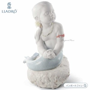 リヤドロ マーメイド 世界限定制作数3000点 人魚 置物 01008713 LLADRO Princess of The Waves Mermaid ギフト プレゼント □