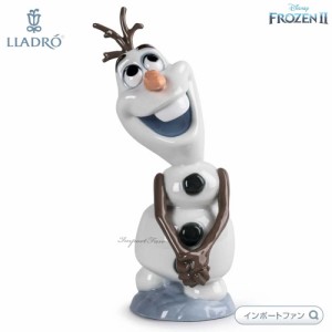 リヤドロ オラフ アナと雪の女王2 ディズニー 置物 01009114 LLADRO Olaf FROZEN 2 ギフト プレゼント □