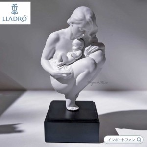 リヤドロ 愛の絆 親子 赤ちゃん ホワイト 置物 01009224 LLADRO Love’s Bond ギフト プレゼント □