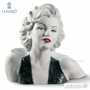 リヤドロ マリリン・モンロー 女優 置物 01009131 LLADRO Marilyn Monroe Bust ギフト プレゼント □