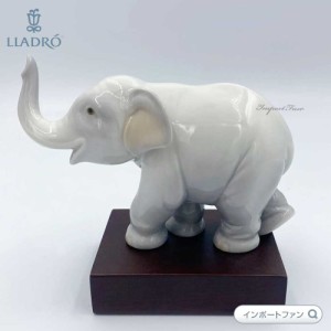リヤドロ 幸運のゾウ 象 置物 01008036  LLADRO Lucky Elephantギフト プレゼント 