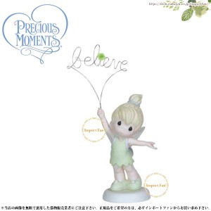 プレシャスモーメンツ ティンカーベル ピーターパン Believe 129004 ディズニー Precious Moments Tinker Bell □