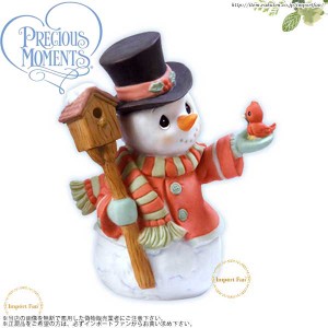 プレシャスモーメンツ クリスマス スノーマン Home For The Holidays 101071 Precious Moments □