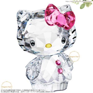 スワロフスキー　ハローキティ　ピンクボウ　1096877　 Swarovski Hello Kitty Pink Bow  置物 □