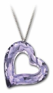 スワロフスキー ラブハート ライラック ネックレス 1087209 Swarovski Loveheart Lilac □