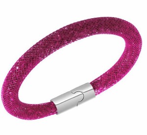 swarovski スターダスト ブレスレット ピンクの通販｜au PAY マーケット