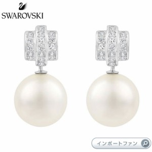 スワロフスキー パープチュアル ピアス 1106454 Swarovski PERPETUAL PIERCED EARRINGS □