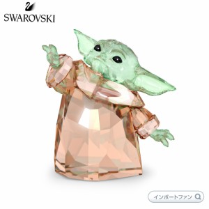 スワロフスキー スター ウォーズ マンダロリアン ザ チャイルド ベビーヨーダ 置物 ディズニー Swarovski Star Wars Mandalorian the Chi