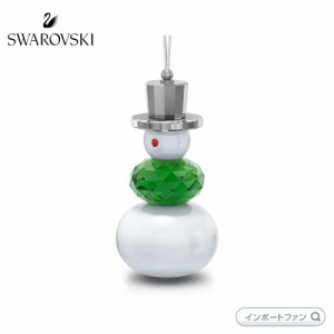 スワロフスキー ホリデー チアーズ  スノーマン オーナメント 雪だるま クリスマス 5596388 Swarovski □