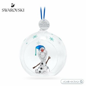 スワロフスキー アナと雪の女王 オラフ ボールオーナメント ディズニー クリスマス 5625132 Swarovski □