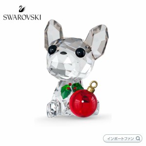 スワロフスキー ホリデー チアーズ フレンチブルドッグ 犬 動物 クリスマス 5625662 Swarovski □