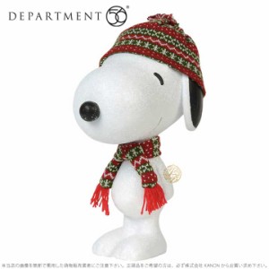 Department56 大きなスヌーピー マフラー クリスマス Snoopy Big Dog Snoopy Figurine 6000352 □
