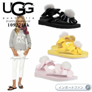 アグ キッズ ポピー サンダル 1092718k UGG POPPY FLIP FLOP □