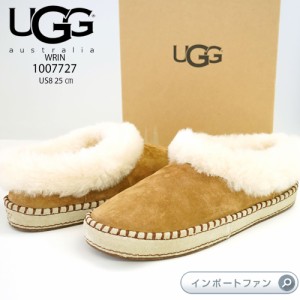 アグ ウリン シープスキン スリッポン 1007727 UGG WRIN チェスナット US8 (25cm) クリスマス ギフト プレゼント □ 即納