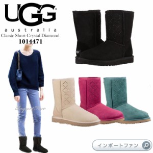 アグ クラシックショート クリスタル ダイヤモンド ムートンブーツ 1014471 UGG Classic Short Crystal Diamond □