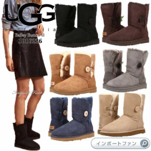 アグ ベイリーボタン II ショート ムートンブーツ 1016226 UGG Bailey Button II □