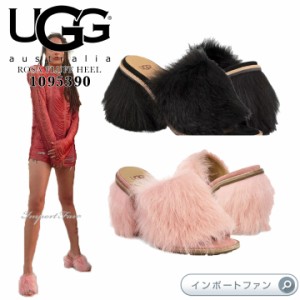 アグ ローザ フラッフ ヒール サンダル 1095390 UGG ROSA FLUFF HEEL □