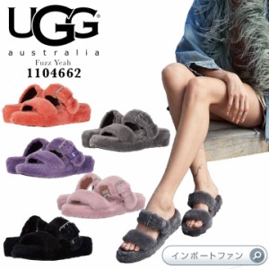 アグ ファズ イヤー シープスキン バックレス サンダル 1104662 UGG Fuzz Yeah □