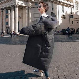 ダウンコート ダウンジャケット ロングコート フード付き 黒 ウエスト絞り シンプル アウター コート ジャケット レディース 秋 冬 10代 の通販はau Wowma ワウマ Marmelosunnyday 商品ロットナンバー