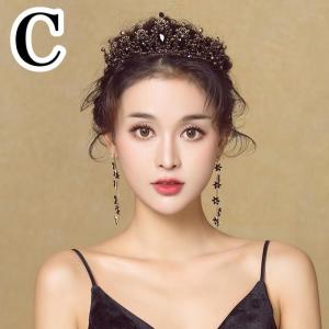 ウェディング ヘッドドレス アクセサリー ティアラ 王冠 クラウン カラーストーン ブラック 黒 2点セット 4種類 かっこいい クール 結婚の通販はau Pay マーケット Marmelo Sunnyday 商品ロットナンバー
