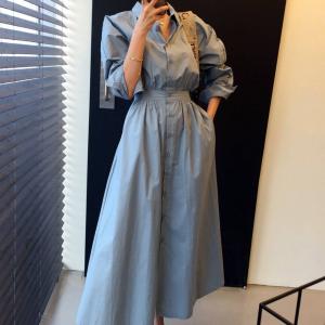きれいめ ワンピース 水色の通販 Au Pay マーケット