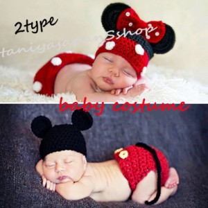 寝相アート 衣装 ベビー ニューボーンフォト 男の子 女の子 衣装 赤ちゃん 3ヶ月 1ヶ月 2ヶ月  寝相アート マウス ベビーコスチューム 服