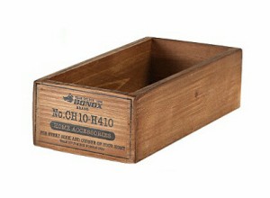 【DULTON】ダルトン アンティーク風 ウッデン ボックス CH10-H410NT  WOODEN BOX 