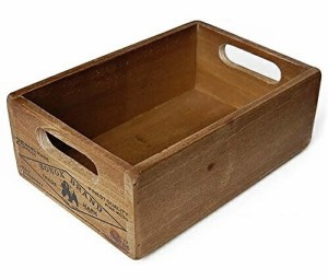 【DULTON】ダルトン アンティーク風 ウッデン ストッカー ボックス ナチュラル CH14-H500NT  WOODEN STOCKER BOX NATURAL 