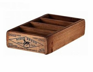 【DULTON】ダルトン アンティーク風 ウッデン ボックス フォー ポストカード CH14-H502NT  WOODEN WOODEN BOX FOR POSTCARDS 