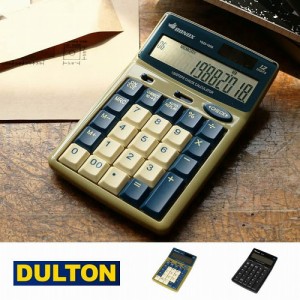 電卓 おしゃれ ダルトン ボノックス カルキュレーター  ベージュ ブラック DULTON Y825-1056  かわいい 文房具 事務用品