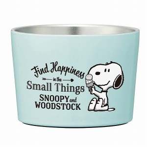 アイスカップ 120ml スヌーピー ピーナッツ STIC1-A  SNOOPY スケーター ステンレス真空  保冷 マグ マグ マグカップ スヌーピー