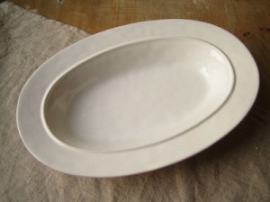 オリーブプラター/Lサイズ スタジオエム(スタジオM)  スタジオm 食器 プレート カレー皿 シンプル オシャレ 国産 日本製